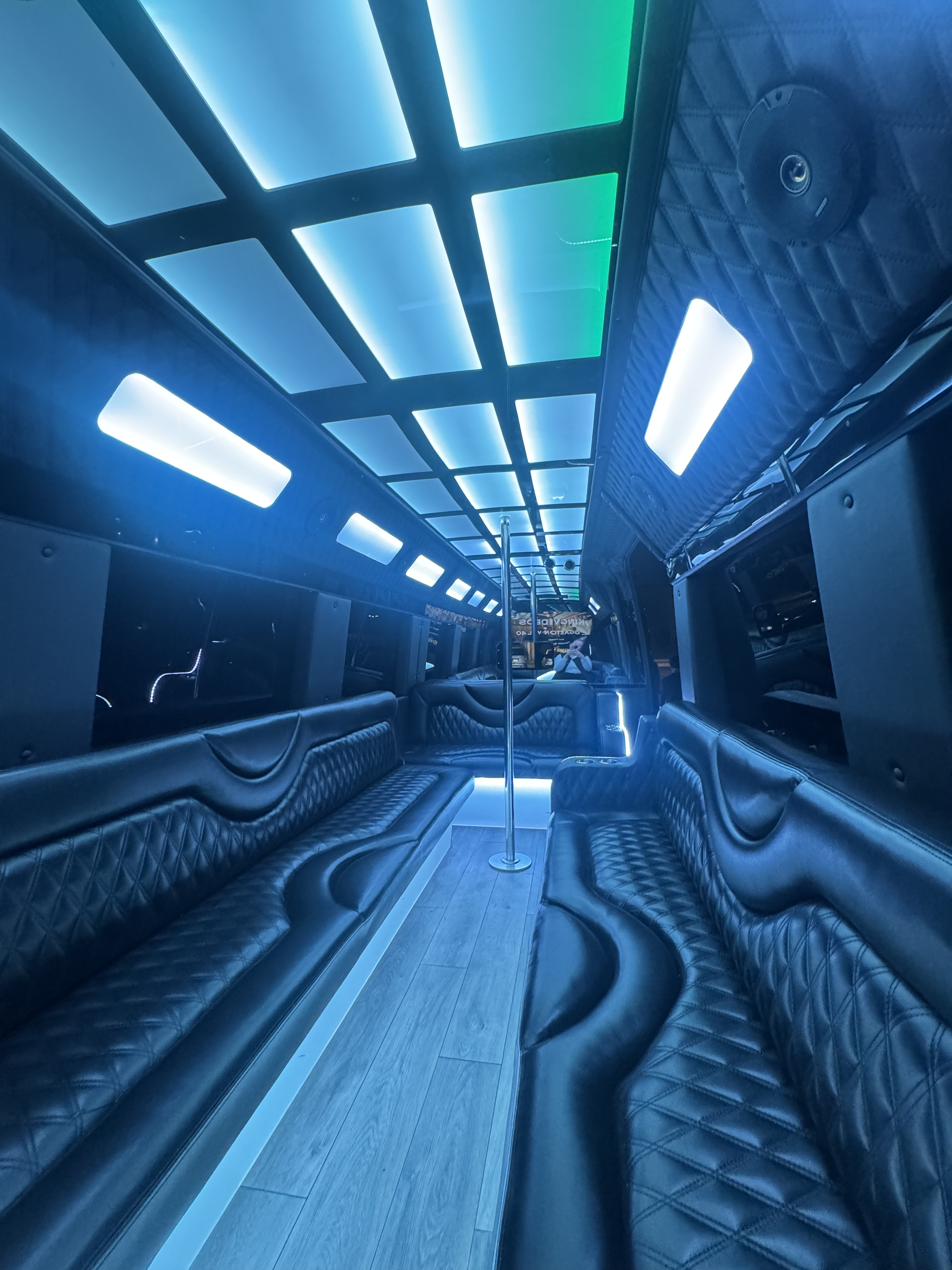 Party Bus Interior - The Legacy - 40 Passengers